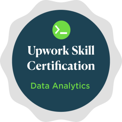 Upwork Skill Certification: Data Analysis