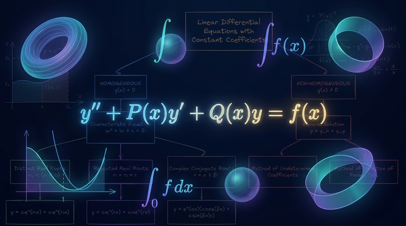 My Mindmap for Differential Equations
